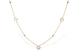 E274-83685: NECKLACE .20 TW (18")