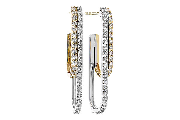 E274-84557: EARRING .98 TW