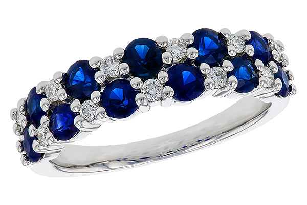 E274-85457: LDS WED RG 1.28 SAPPHIRE 1.47 TGW