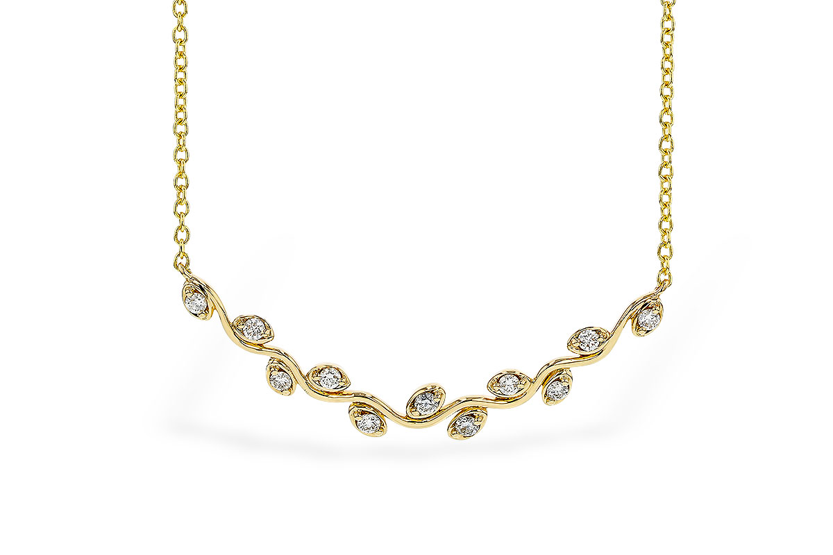 E274-89130: NECKLACE .25 TW (18")