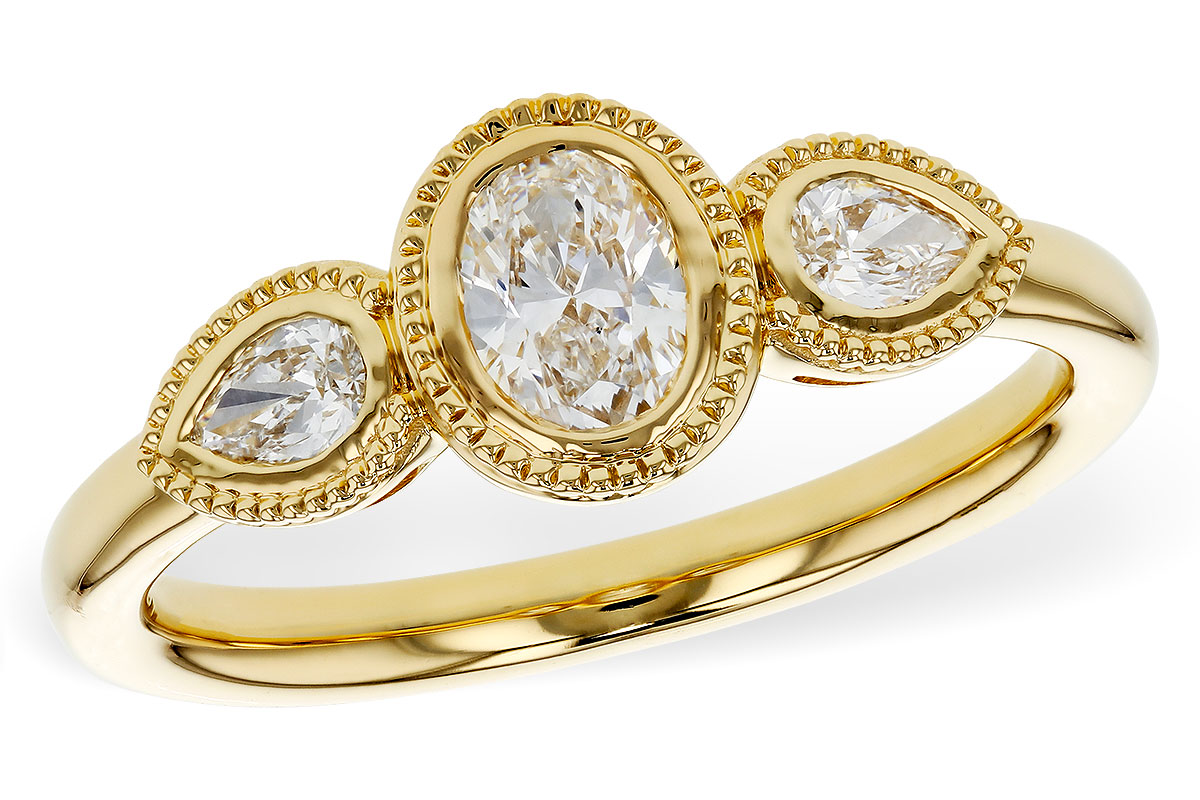E274-89166: LDS DIA RG .60 TW FANCY CUT DIAMONDS