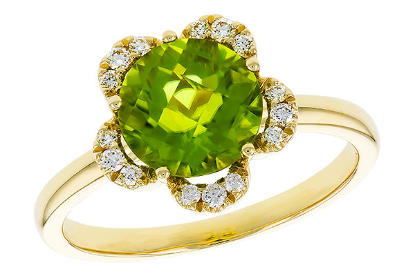 E274-90012: LDS RG 2.16 PERIDOT 2.28 TGW (8MM RD)