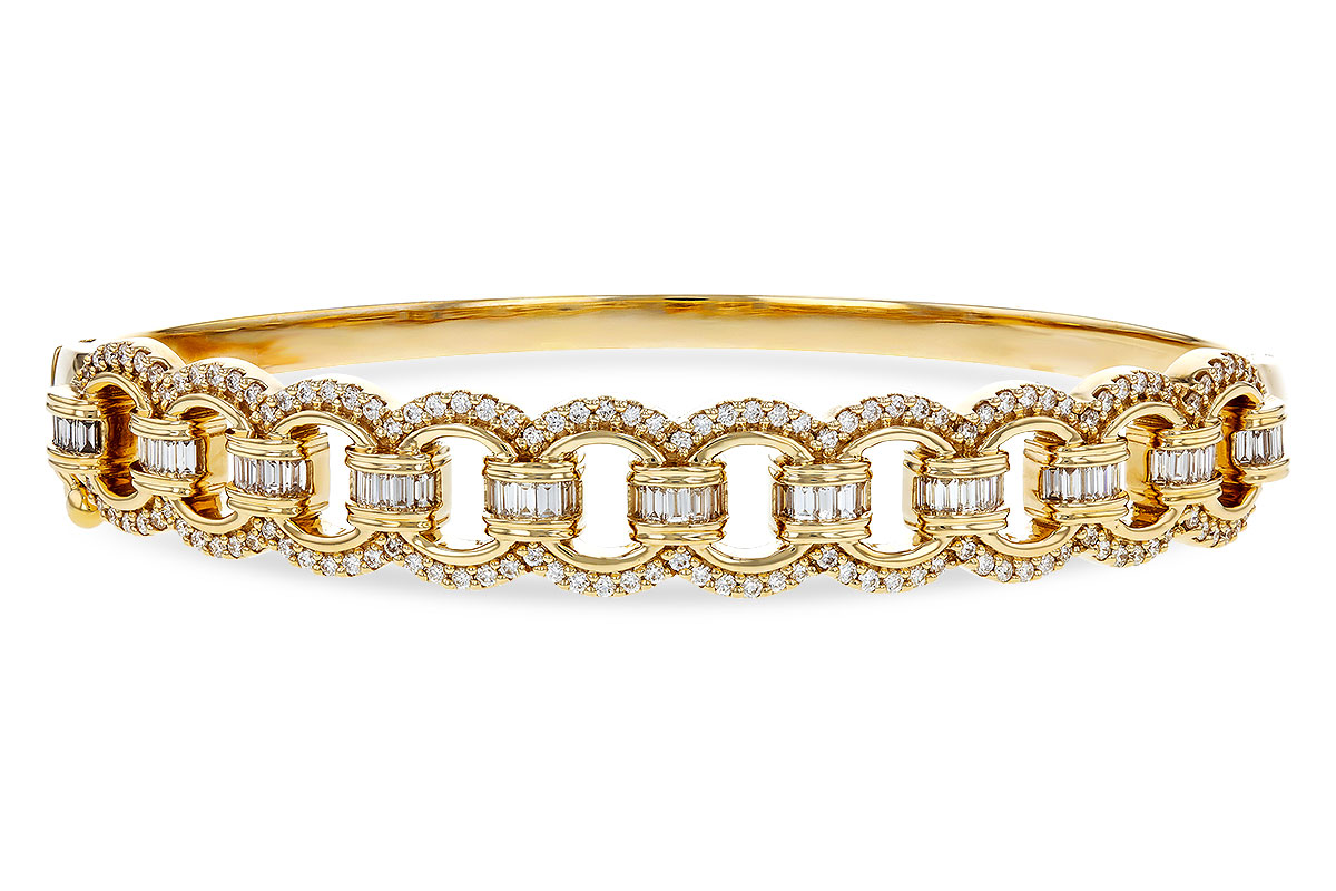 E274-90085: BANGLE .68 BAG 1.35 TW