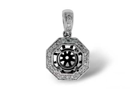 F006-66439: SEMI PENDANT .14 TW