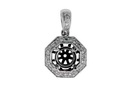 F006-66439: SEMI PENDANT .14 TW