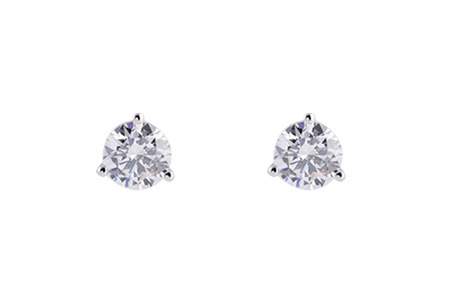 F183-97303: EARRINGS .40 TW