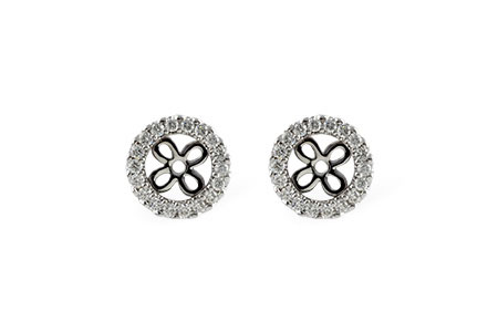 F187-58194: EARRING JACKETS .24 TW (FOR 0.75-1.00 CT TW STUDS)