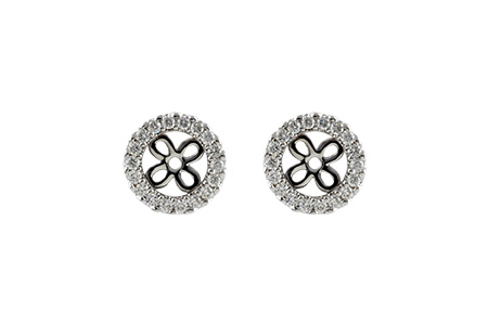 F187-58194: EARRING JACKETS .24 TW (FOR 0.75-1.00 CT TW STUDS)