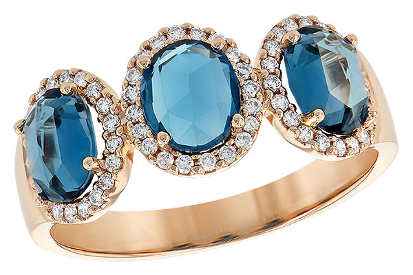 F190-27348: LDS RG 1.80 TW LONDON BLUE TOPAZ 2.02 TGW