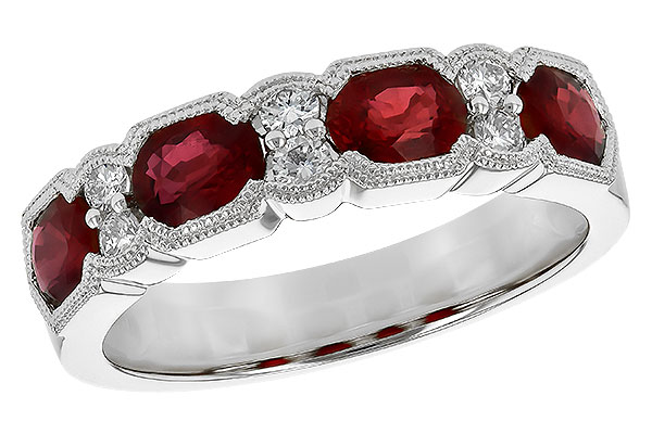 F190-29157: LDS WED RG 1.66 RUBY 1.84 TGW (5x4MM RUBY)