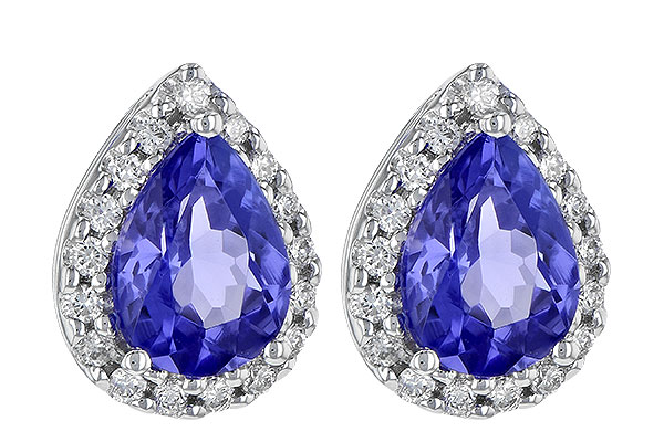 F190-32803: EARR 1.15 TW TANZANITE 1.32 TGW