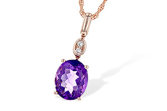 F190-35457: NECK 2.10 AMETHYST 2.13 TGW