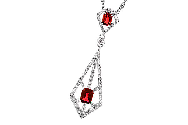 F273-03694: NECK .63 TW RUBY .93 TGW