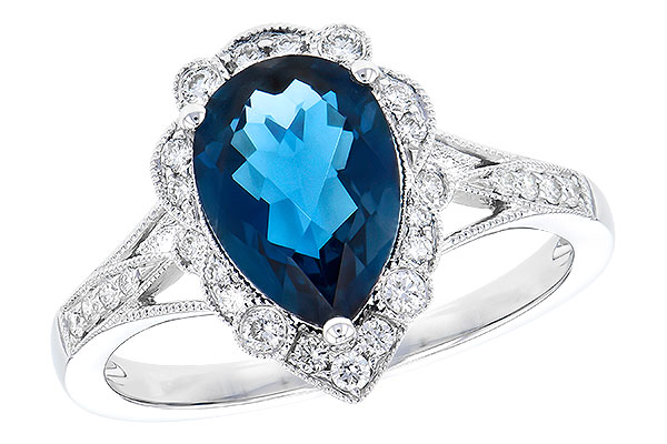 F273-06439: LDS RG 2.25 LONDON BLUE TOPAZ 2.47 TGW