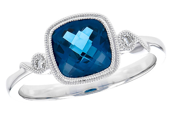 F273-90912: LDS RG 1.70 LONDON BLUE TOPAZ 1.75 TGW