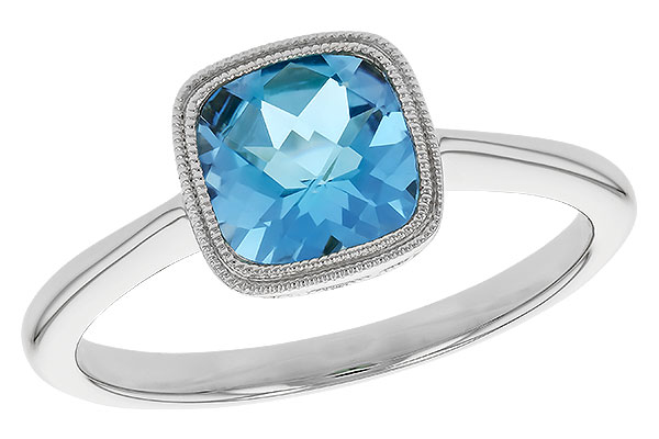 F273-97275: LDS RG 1.45 CT SWISS BLUE TOPAZ