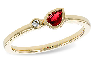F274-83703: LDS RG .24 RUBY .26 TGW