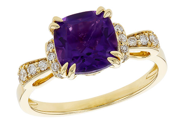 F274-85521: LDS RG 1.83 AMETHYST 2.05 TGW (8MM AMY)