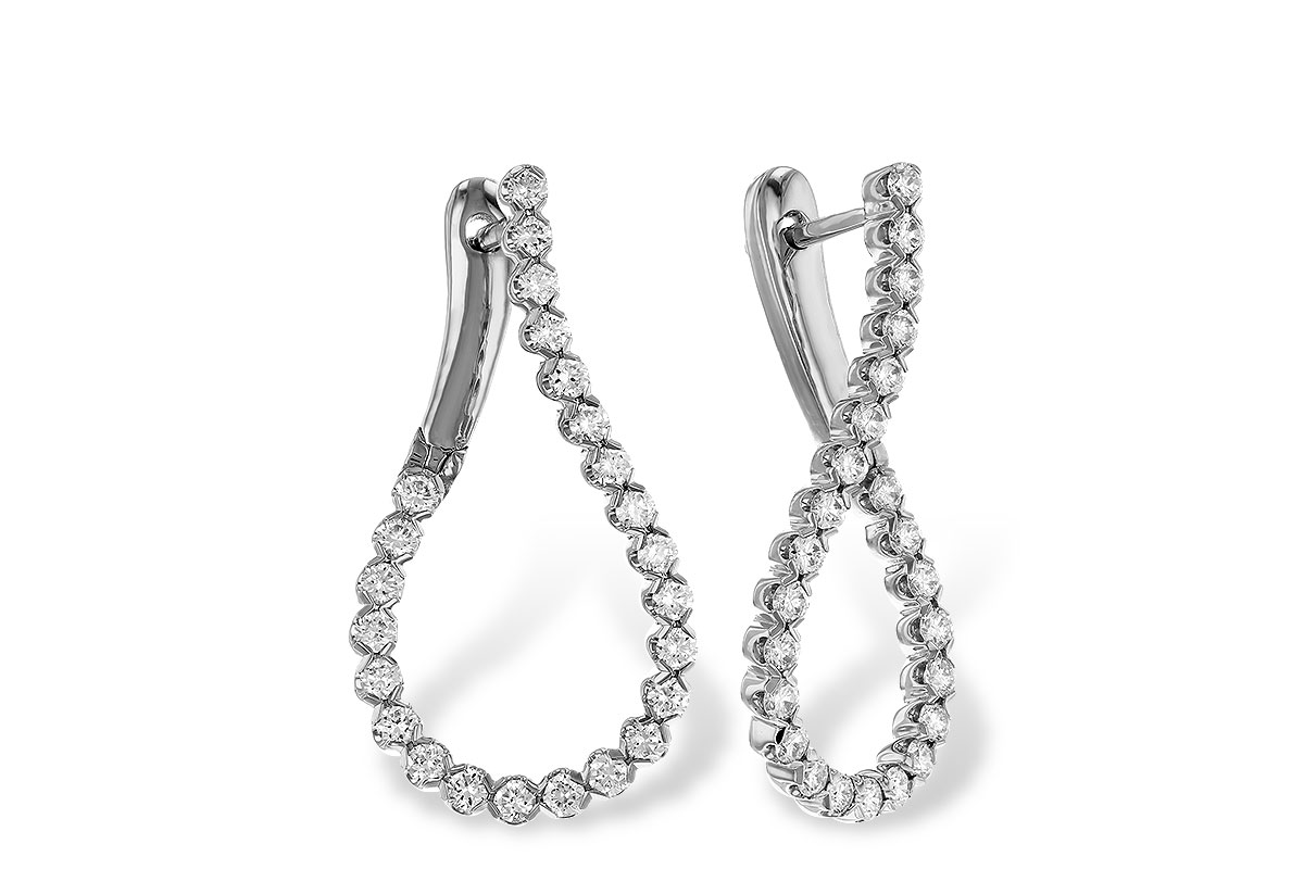 F274-88230: EARRINGS 1.00 TW