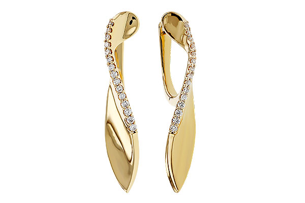 F274-89121: EARRINGS .18 TW