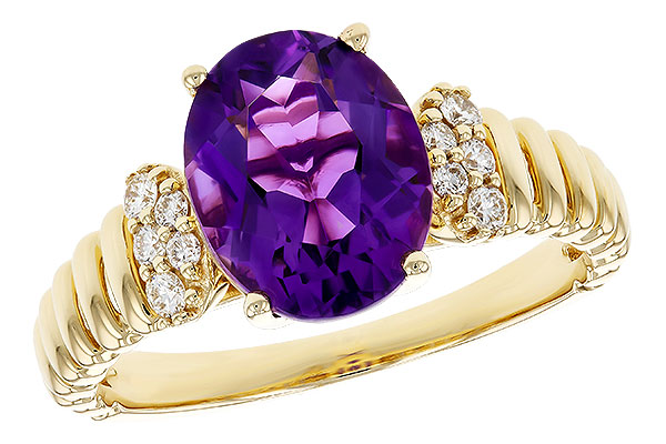 F275-72748: LDS RG 2.12 AMETHYST 2.26 TGW (10x8MM AMY)