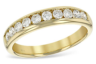 G093-05521: LDS WED RG .50 TW (10 STONES)