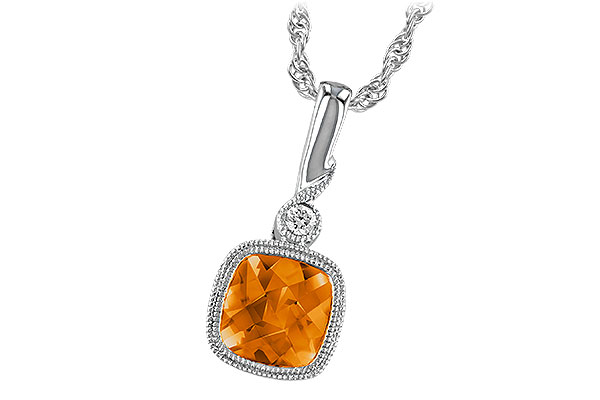 G183-98239: NECK .68 CITRINE .70 TGW