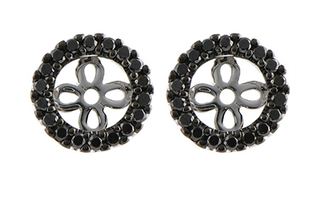 G188-46375: EARRING JACKETS .25 TW (FOR 0.75-1.00 CT TW STUDS)