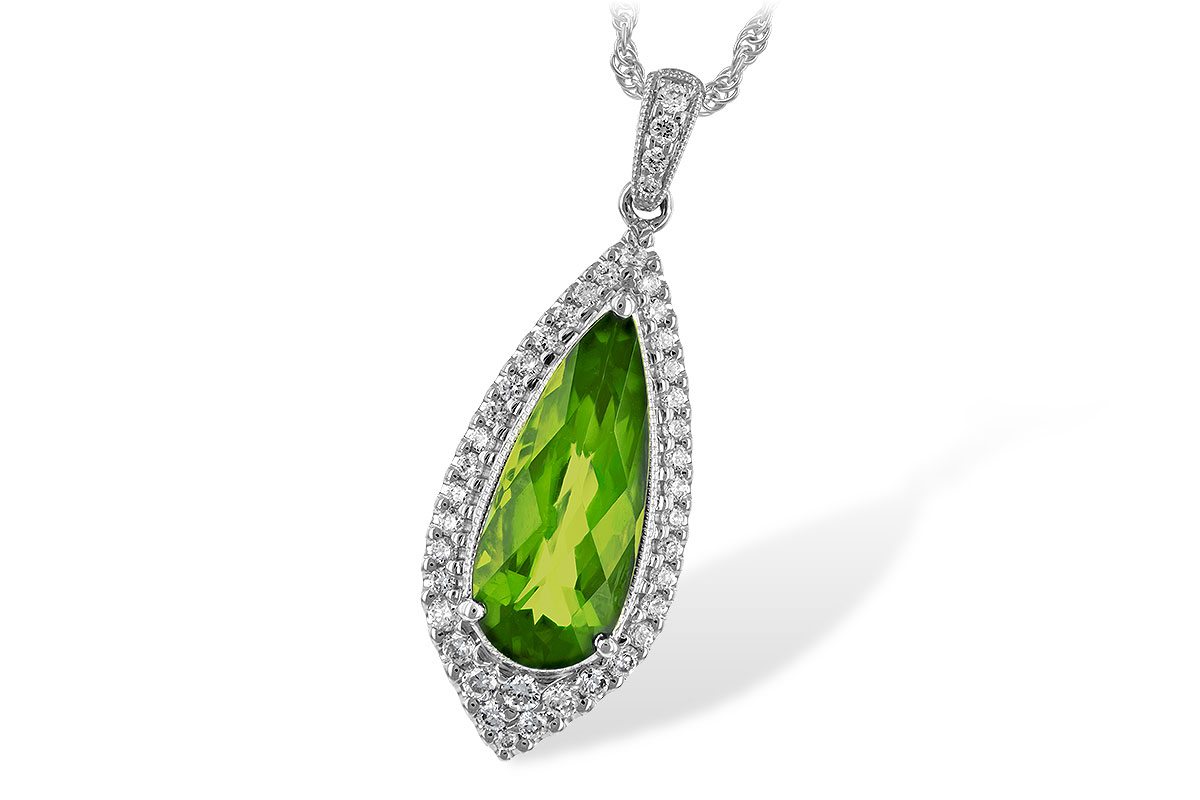 G189-39103: NECK 1.90 PERIDOT 2.15 TGW