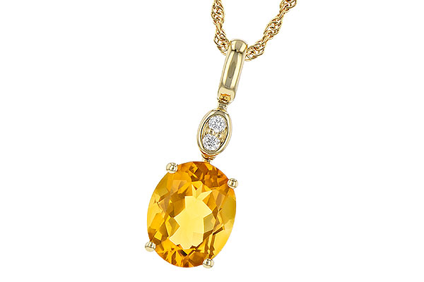 G190-34630: NECK 2.04 CITRINE 2.07 TGW (10x8MM CIT)