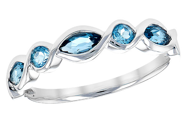 G273-02775: LDS RG .60 TW BLUE TOPAZ