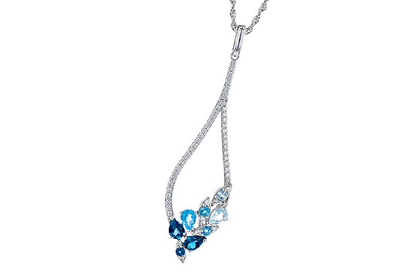 G273-03675: NECK .82 BLUE TOPAZ 1.05 TGW