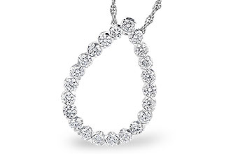 G273-04630: NECKLACE 1.00 TW
