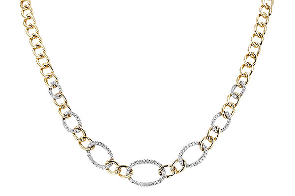G273-91884: NECKLACE 1.15 TW (17")