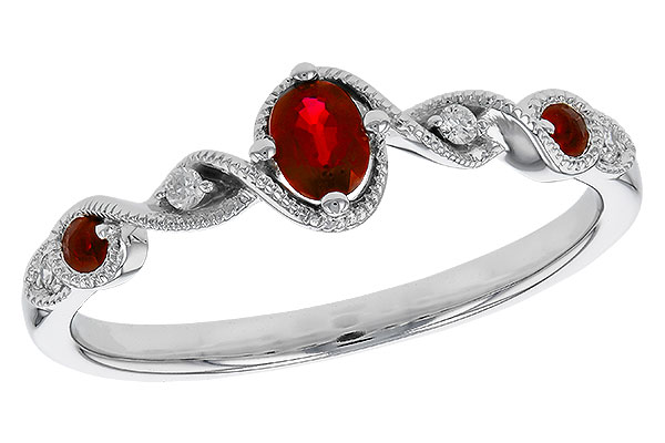 G274-83703: LDS RG .27 TW RUBY .31 TGW