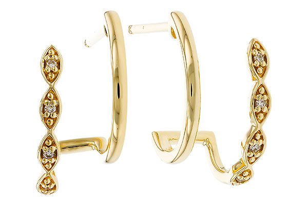 G274-85466: EARRINGS .03 TW