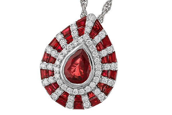 G274-85521: NECK 2.05 TW RUBY 2.29 TGW (7x5MM PS)
