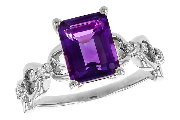 G274-88203: LDS RG 1.95 AMETHYST 2.05 TGW (9x7MM AMY)