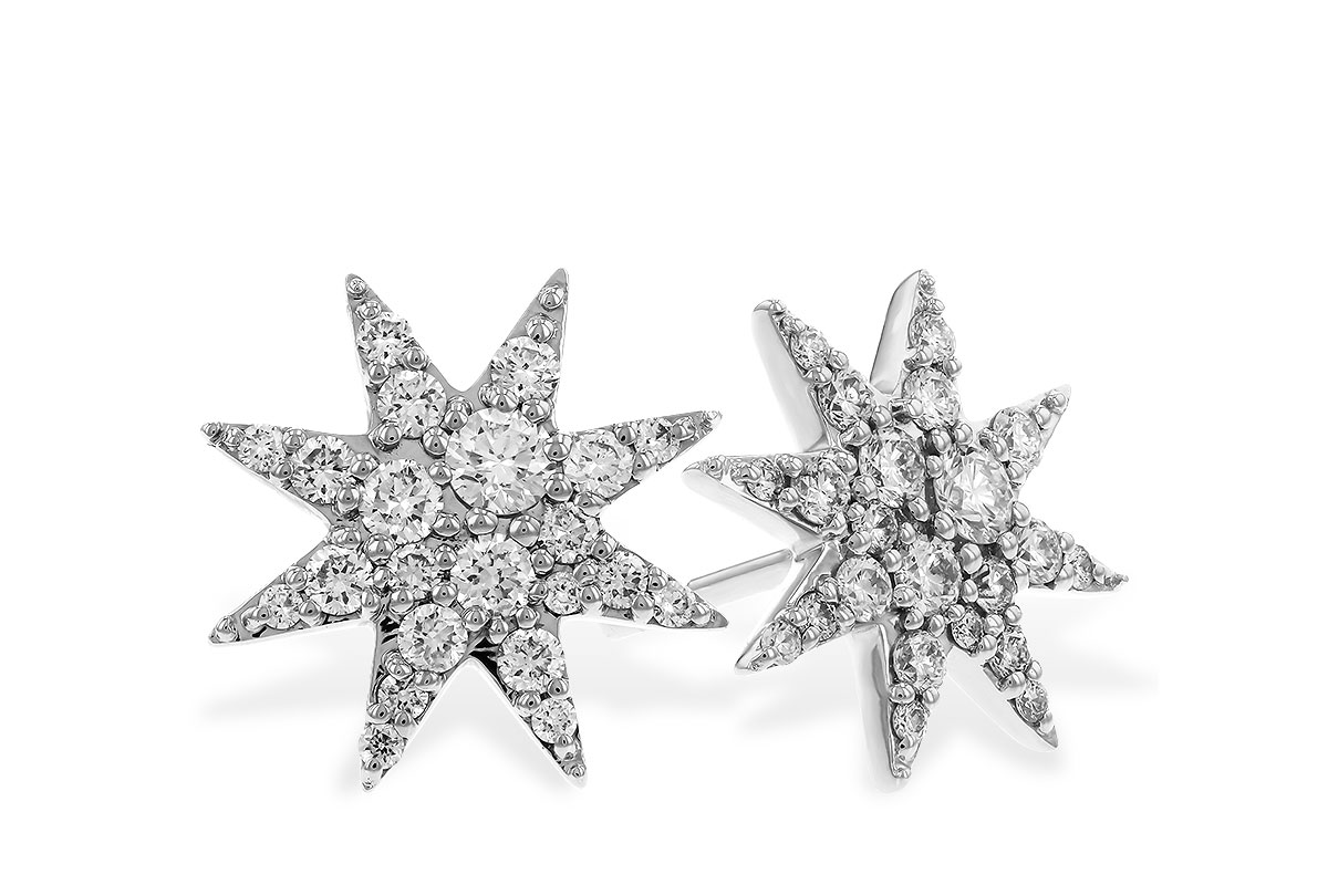 G274-88212: EARRINGS .50 TW