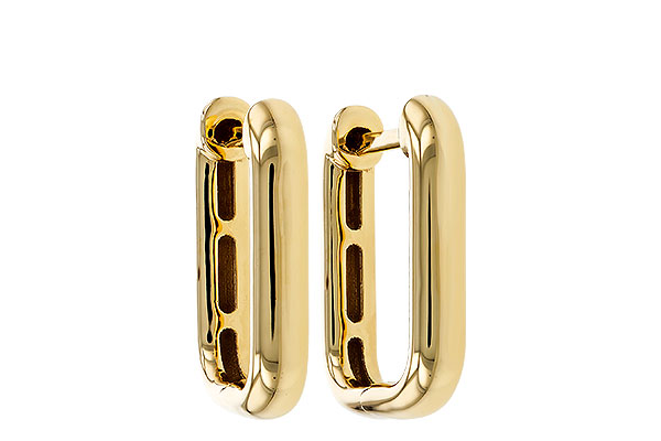 G274-88266: GOLD EARRINGS (15MM)