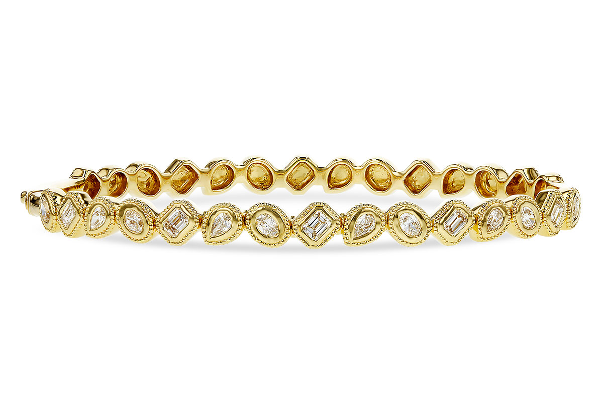 G274-89166: BANGLE 1.00 TW FANCY CUT DIAS