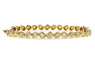 G274-89166: BANGLE 1.00 TW FANCY CUT DIAS