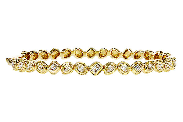 G274-89166: BANGLE 1.00 TW FANCY CUT DIAS