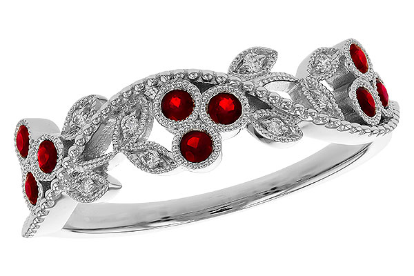 G274-90003: LDS DIA RG .22 RUBY TW .28 TGW