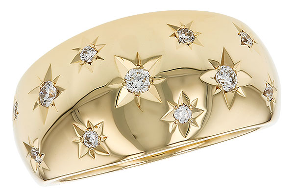 G275-72784: LDS DIA WEDDING RING .18 TW