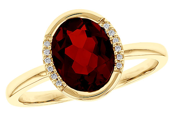 G275-73684: LDS RG 2.02 TW GARNET 2.05 TGW (9x7 GAR)