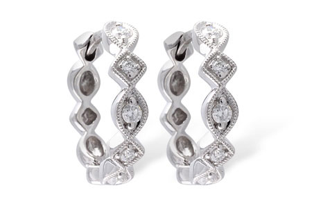 H001-18184: EARRINGS .22 TW