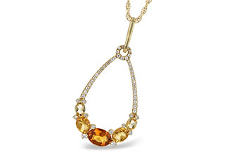 H188-49157: NECK 1.29 CITRINE 1.49 TGW