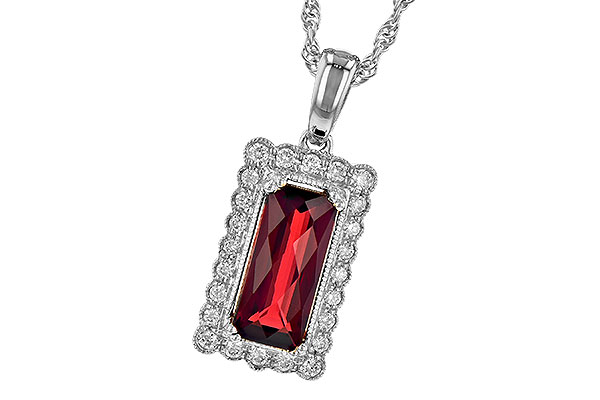 H273-00948: NECK 1.80 GARNET 1.95 TGW