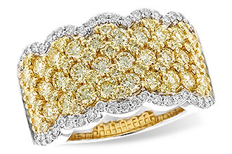 H273-92739: LDS DIA WED RG 1.90 YELLOW DIAS 2.20 TW